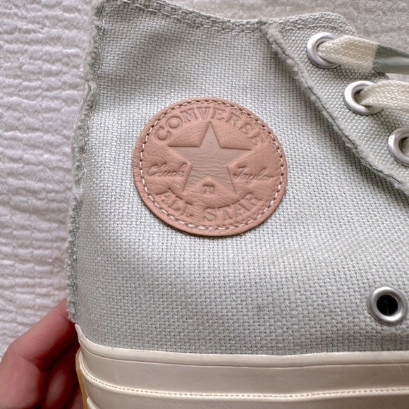 Converse Chuck Taylor All Star 70 Hi Crafted Light Silver - Picture 6 of 11